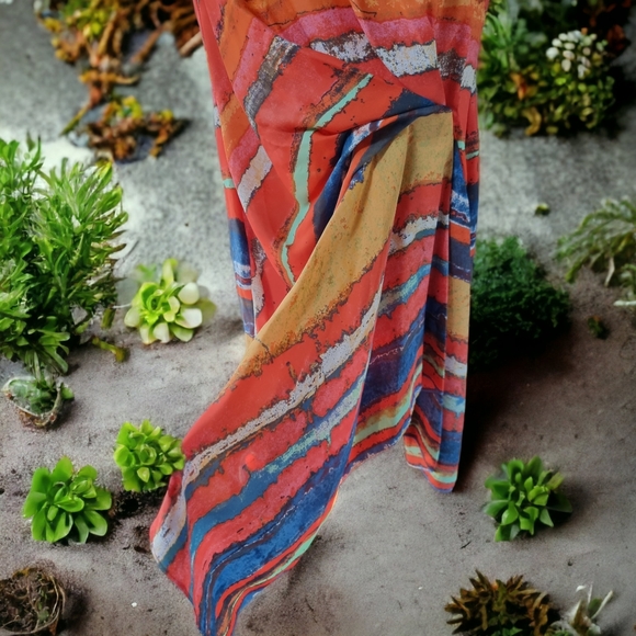 Rachel Roy Flowy Asymmetrical Dress - Picture 3 of 10